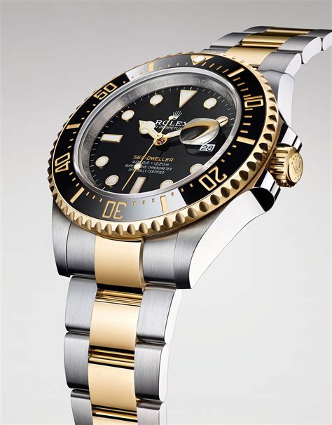 rolex 2 tone sea dweller|Rolex Sea-Dweller deep price.